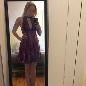 Free people sequin dress Size 0
